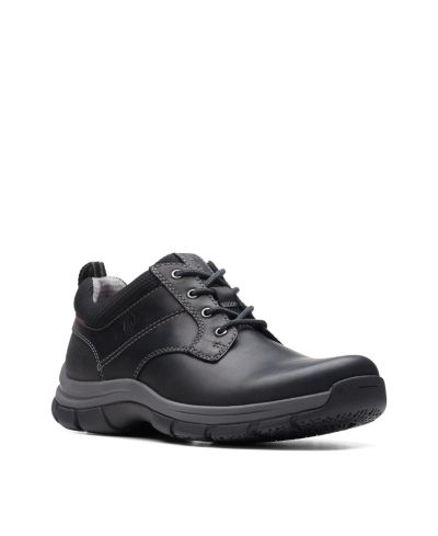 Clarks Men's Collection Walpath Leather Low Top Lace Up Sneaker