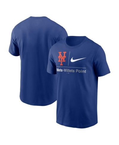 Мужская футболка Nike Royal New York Mets Willets Point Hometown