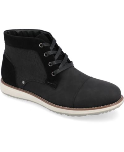Vance Co. Мужские ботинки Austin Wide Width Tru Comfort Foam Lace-Up Cap Toe Chukka