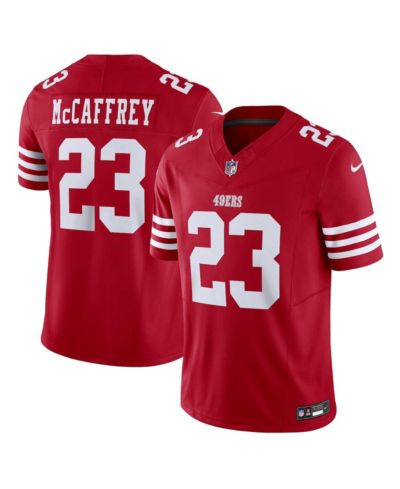 Мужская джерси Nike Christian McCaffrey San Francisco 49ers Vapor F.U.S.E. Limited