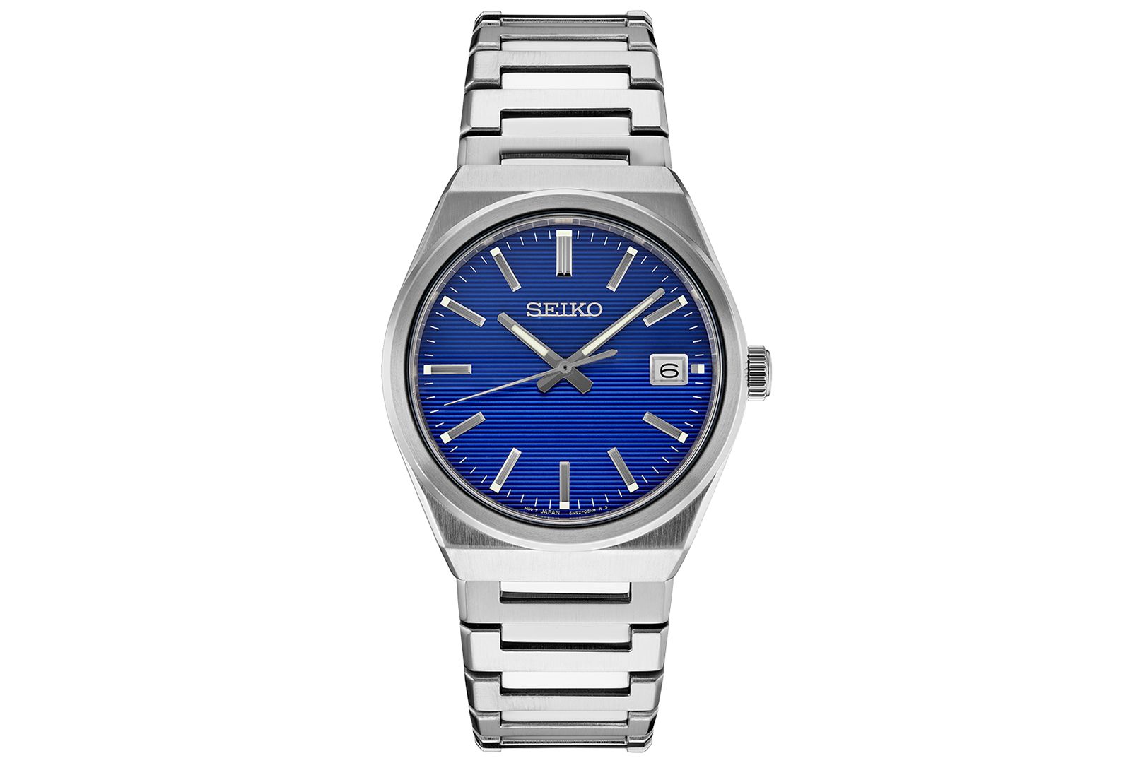 Seiko Men's Essentials Stainless Steel Bracelet Watch 39mm