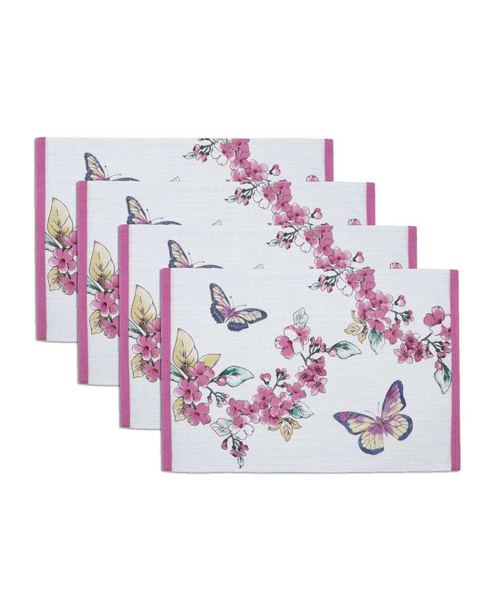 Подставка для еды Lenox Butterfly Meadow Floral 4 Piece