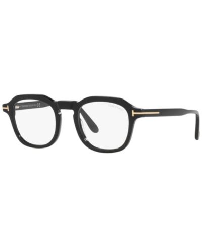 Tom Ford Man Round Plastic FT5836-B Eyeglasses