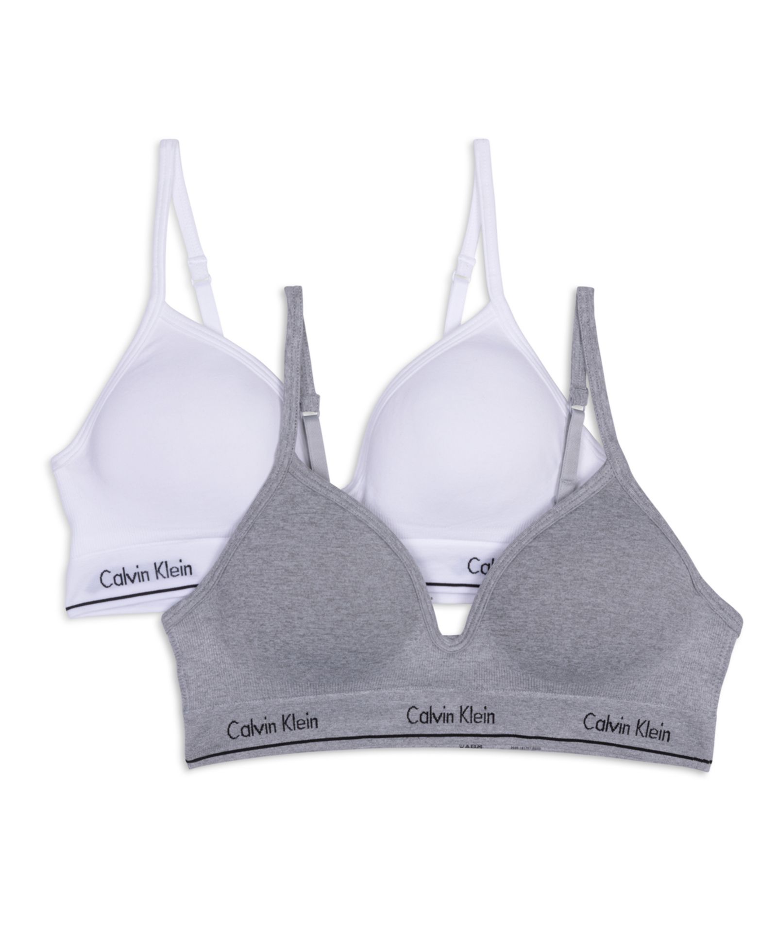 Детский бесшовный гибридный бюстгальтер Calvin Klein, 2 шт.