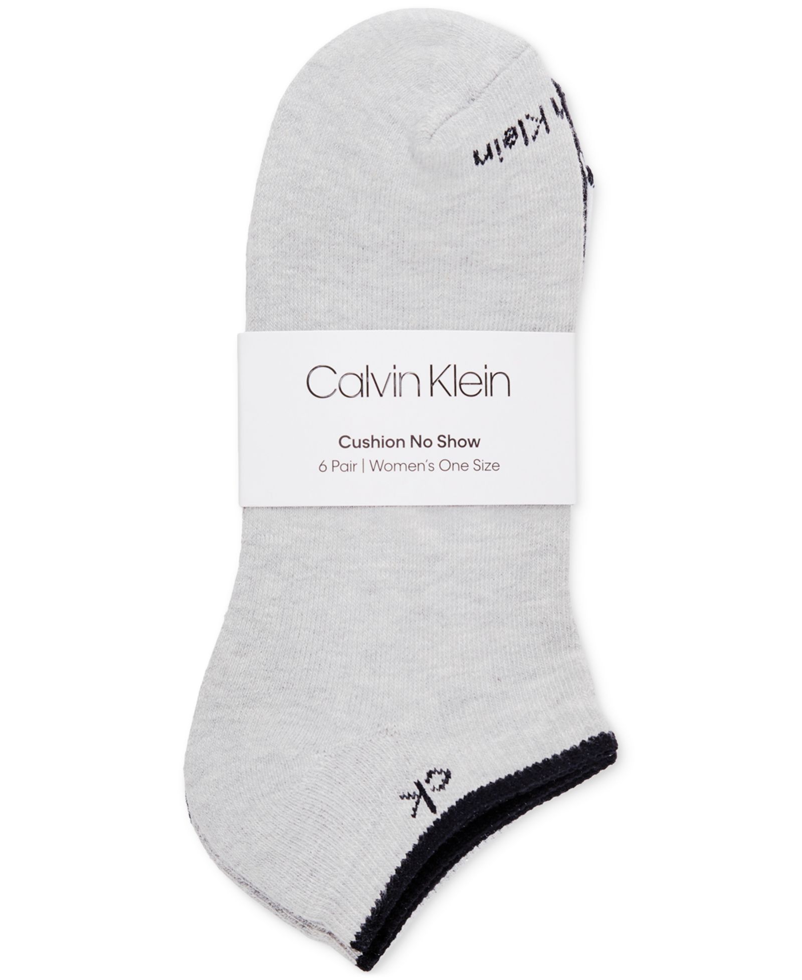 Женские носки Calvin Klein Performance Cushion No-Show, 6 пар