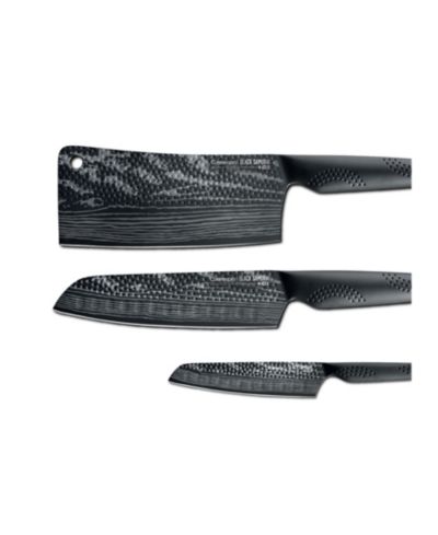 Cuisine::pro® iD3® BLACK SAMURAI® набор ножей из стали Ultimate, 3 предмета