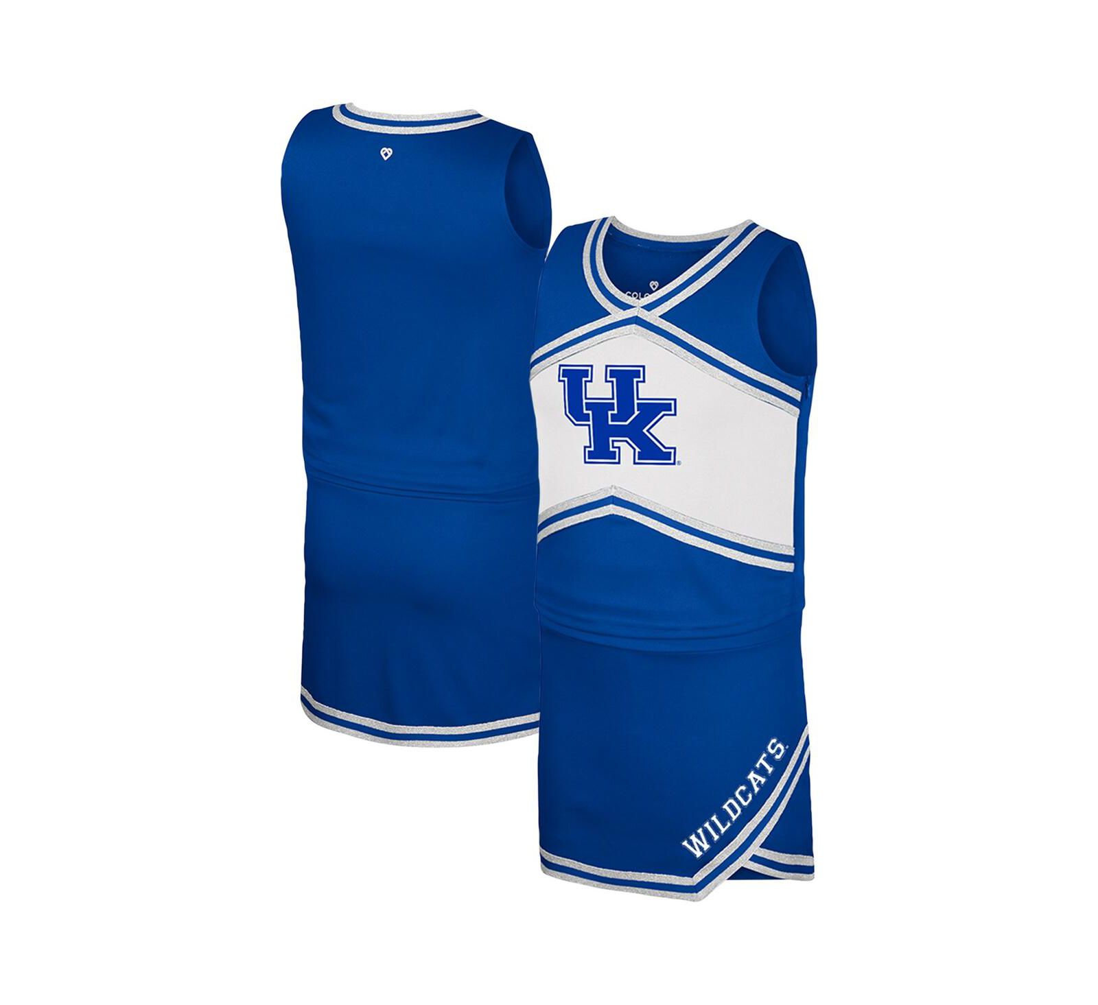 Colosseum Детский Royal Kentucky Wildcats Cheerleader Top and Skirt Set