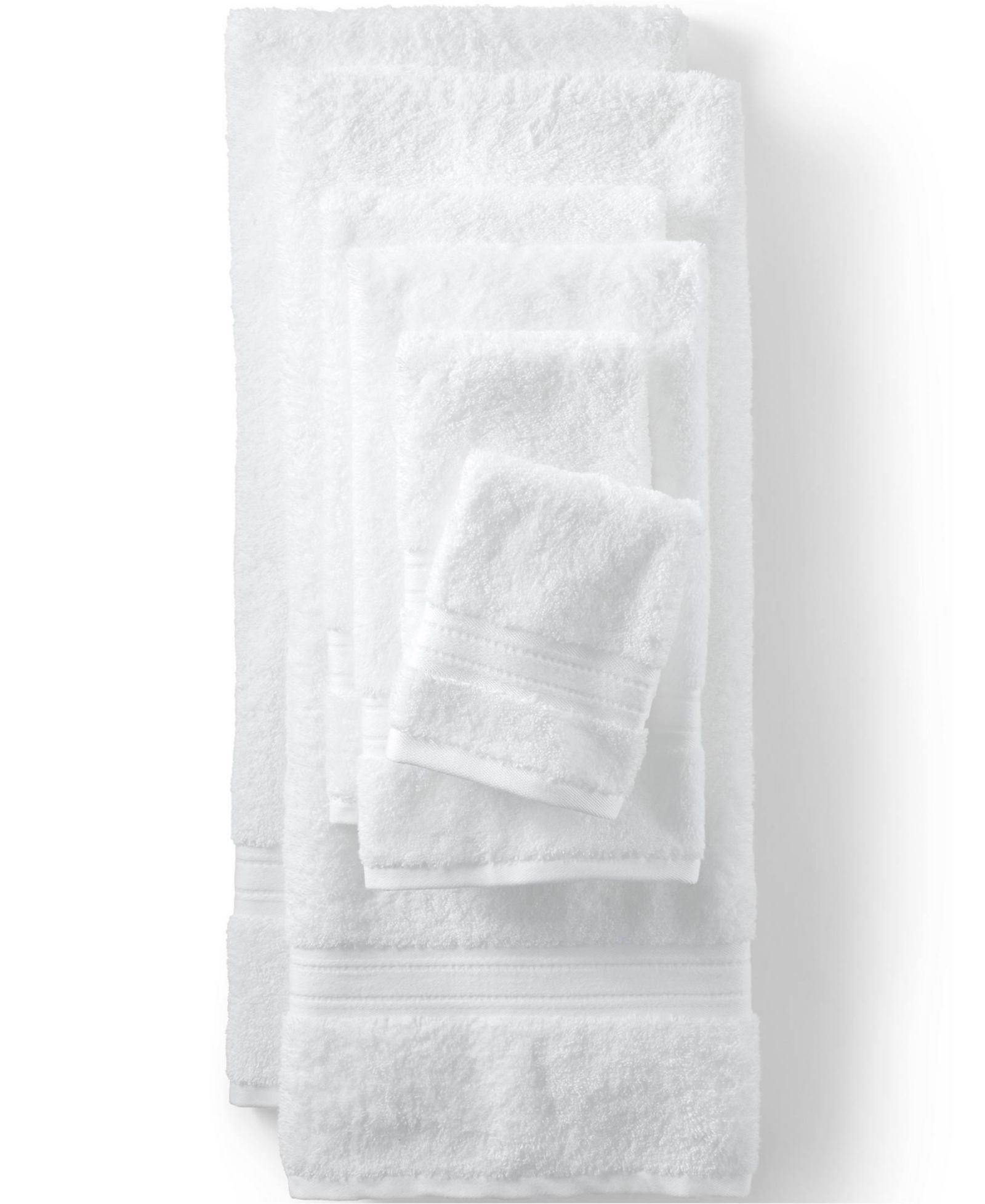 Lands' End Premium Supima Cotton 6-Piece Bath Towel Set
