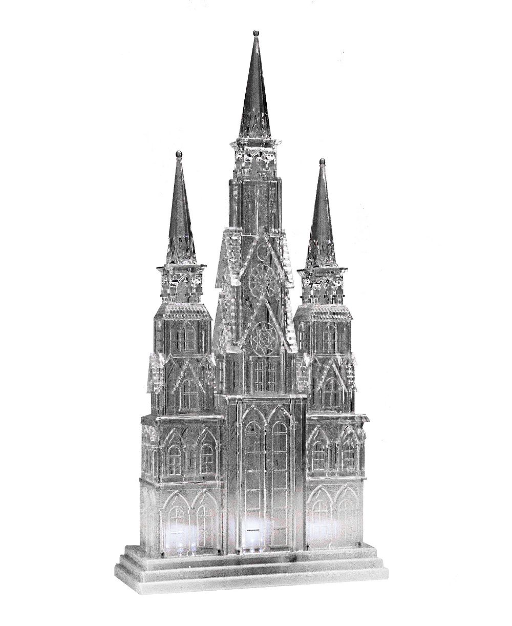 National Tree Company Рождественская ель Pre-Lit Cathedral 17"