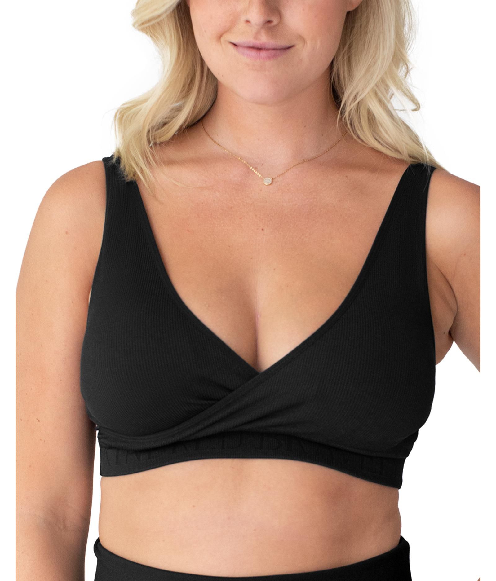 Kindred Bravely Maternity Sublime Adjustable Crossover Nursing & Lounge Bra - Fits 30B-40D