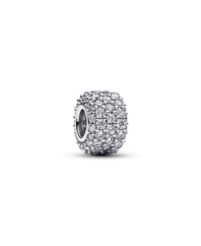 Шарм Pandora Cubic Zirconia Pave Triple-Row