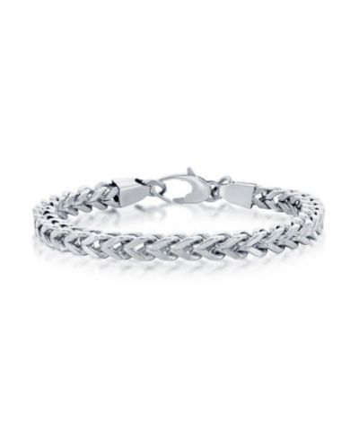 Metallo Stainless Steel Franco Chain Bracelet