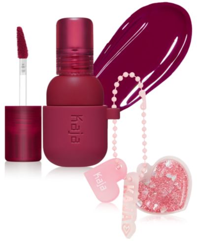 Kaja Jelly Charm Glazed тинт для губ и румяна с брелоком, 0.17 oz.