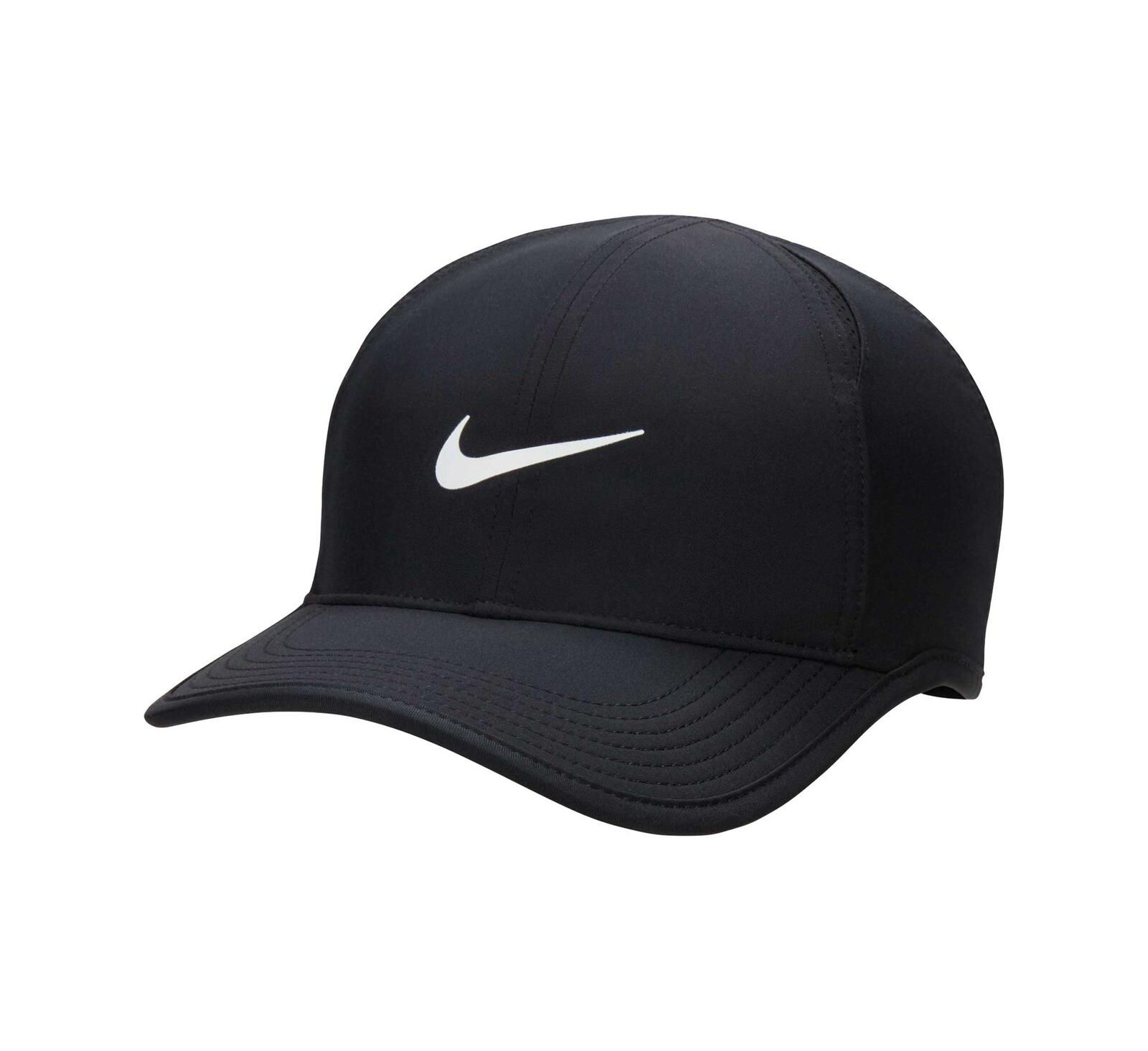 Men's and Women's Nike Black Featherlight Club Performance Adjustable Hat