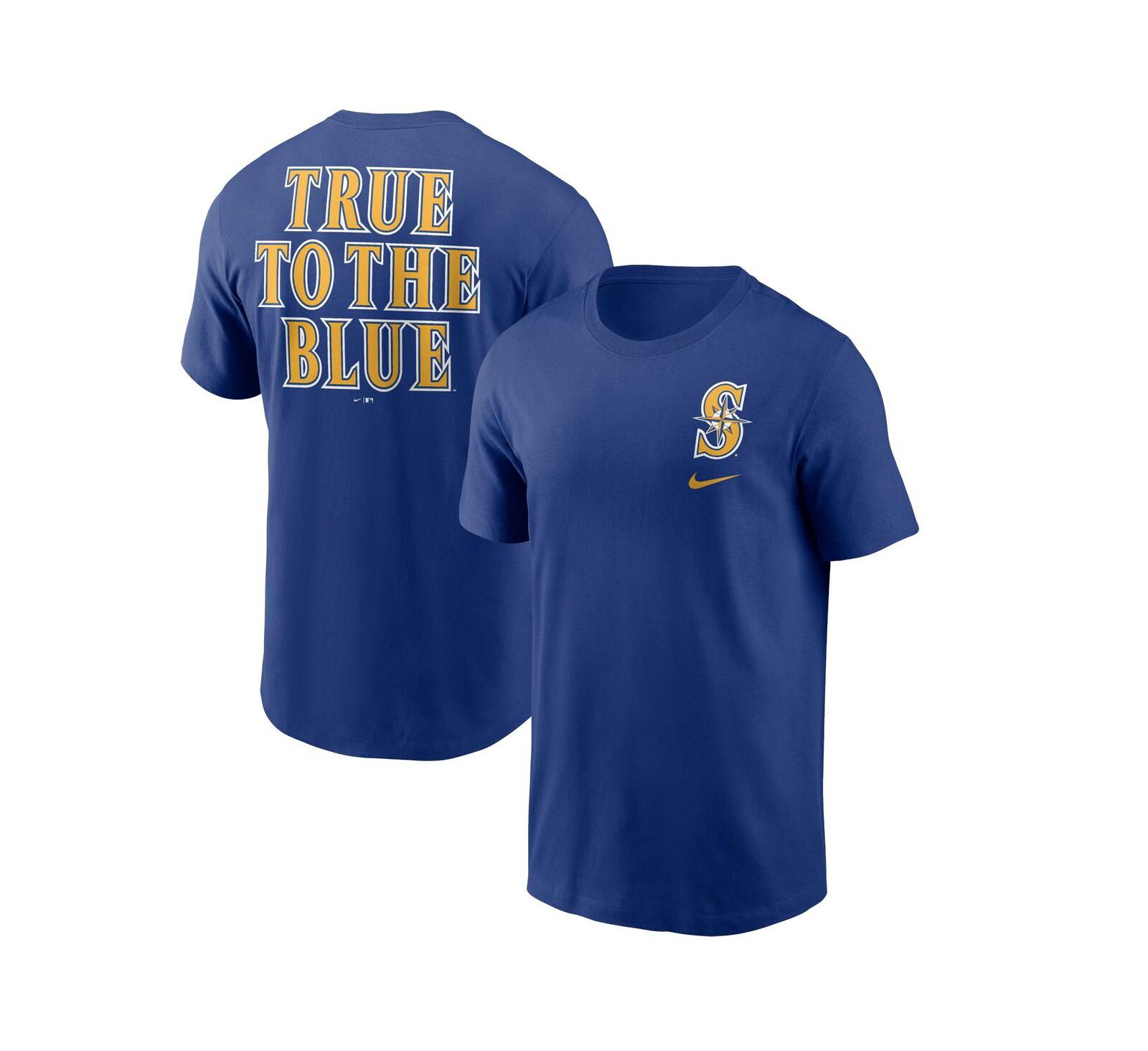 Men's Nike Royal Seattle Mariners True to the Blue Hometown T-shirt