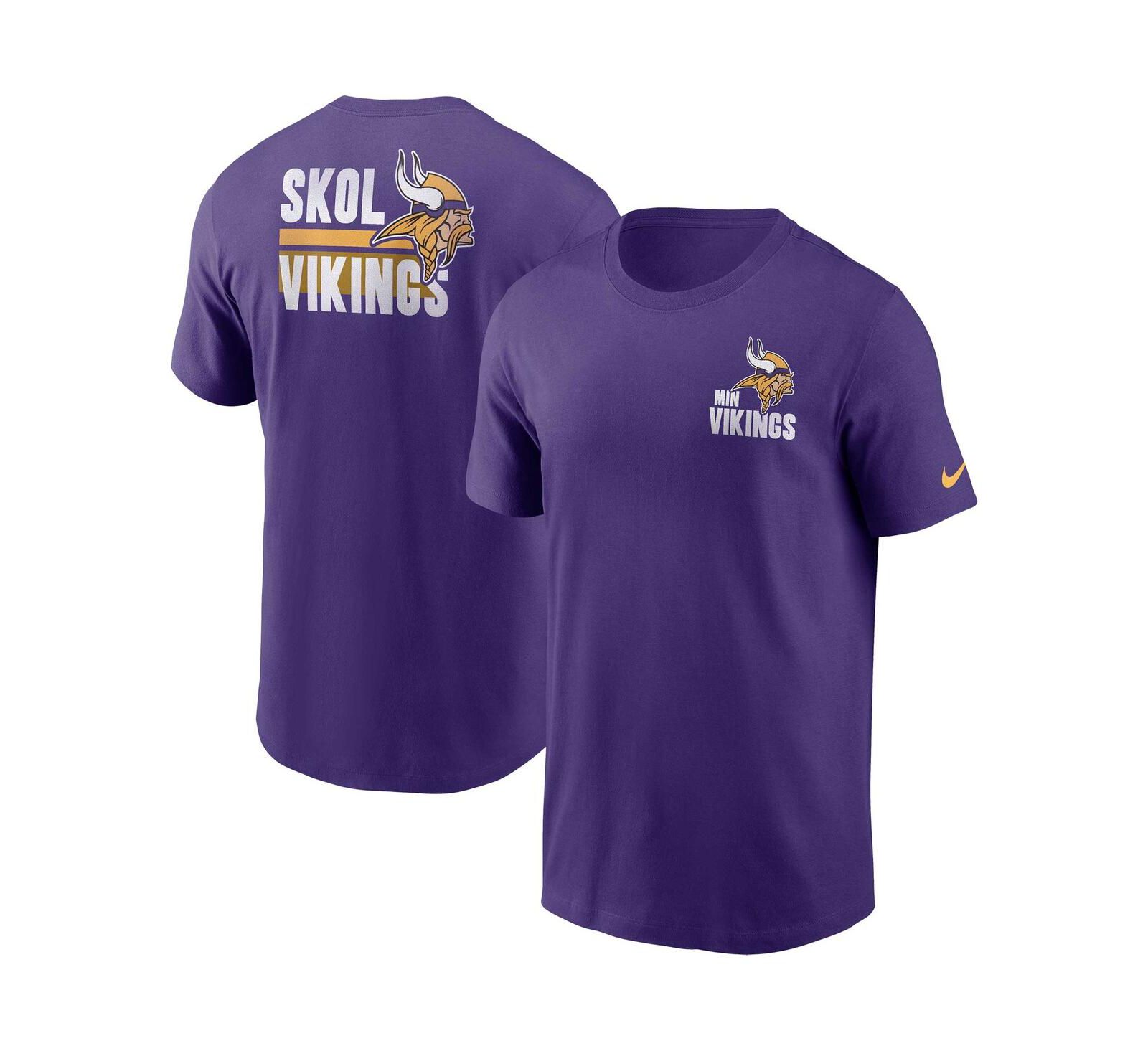 Мужская футболка Nike Minnesota Vikings Blitz Essential фиолетовая