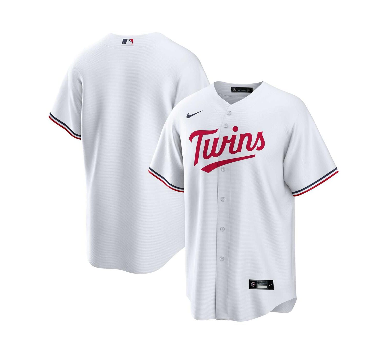 Nike Мужская реплика джерси Minnesota Twins White
