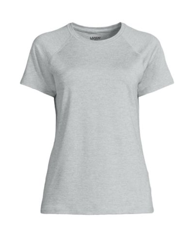 Женская футболка Lands' End School Uniform Short Sleeve Active Tee