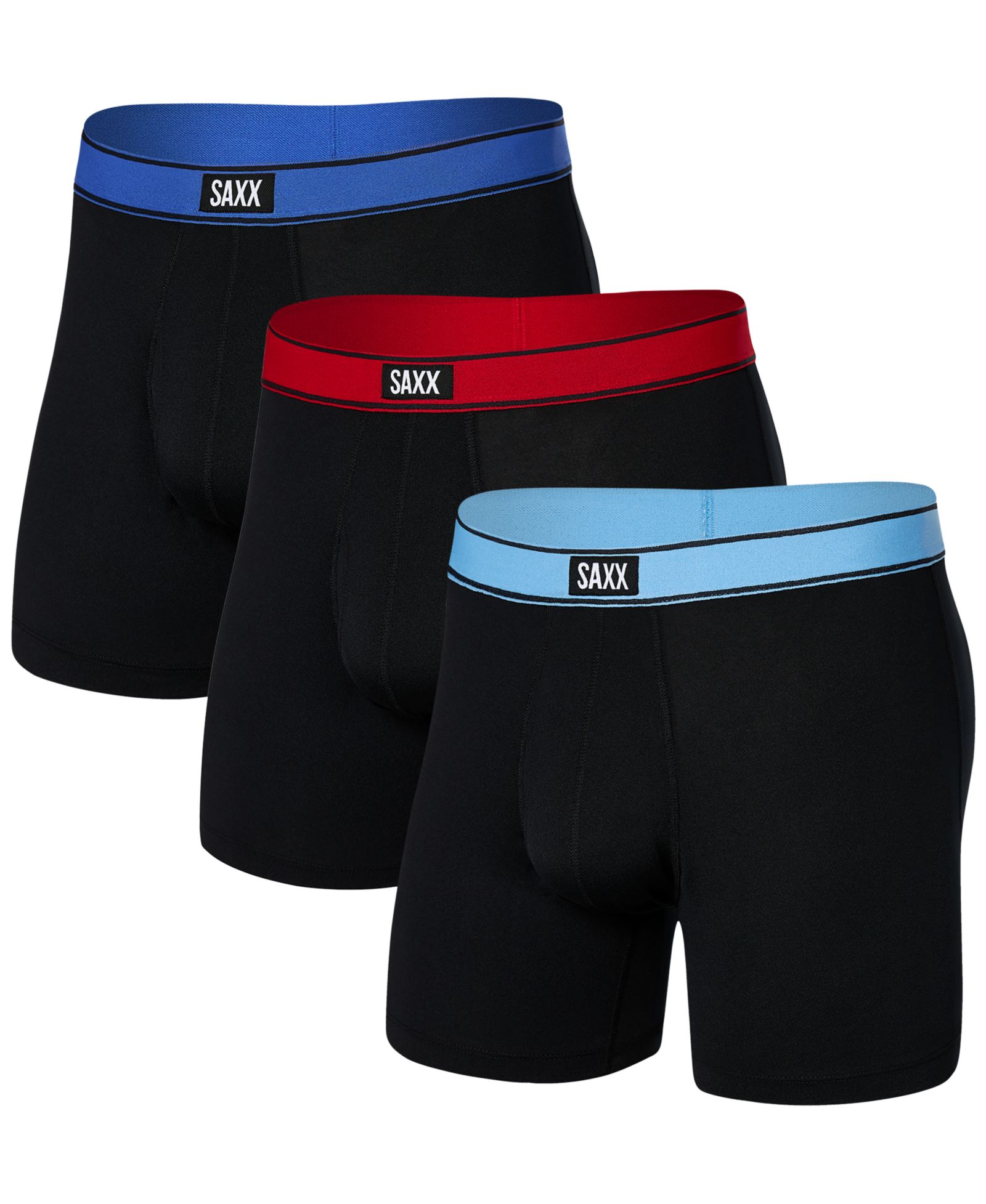 SAXX Men's 3-Pack Daytripper Relaxed Fit Boxer Briefs