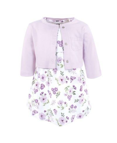 Purple butterfly floral