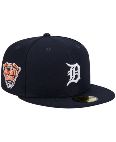 Men's New Era Navy Detroit Tigers 2005 All Star Game Team Color 59FIFTY Fitted Hat
