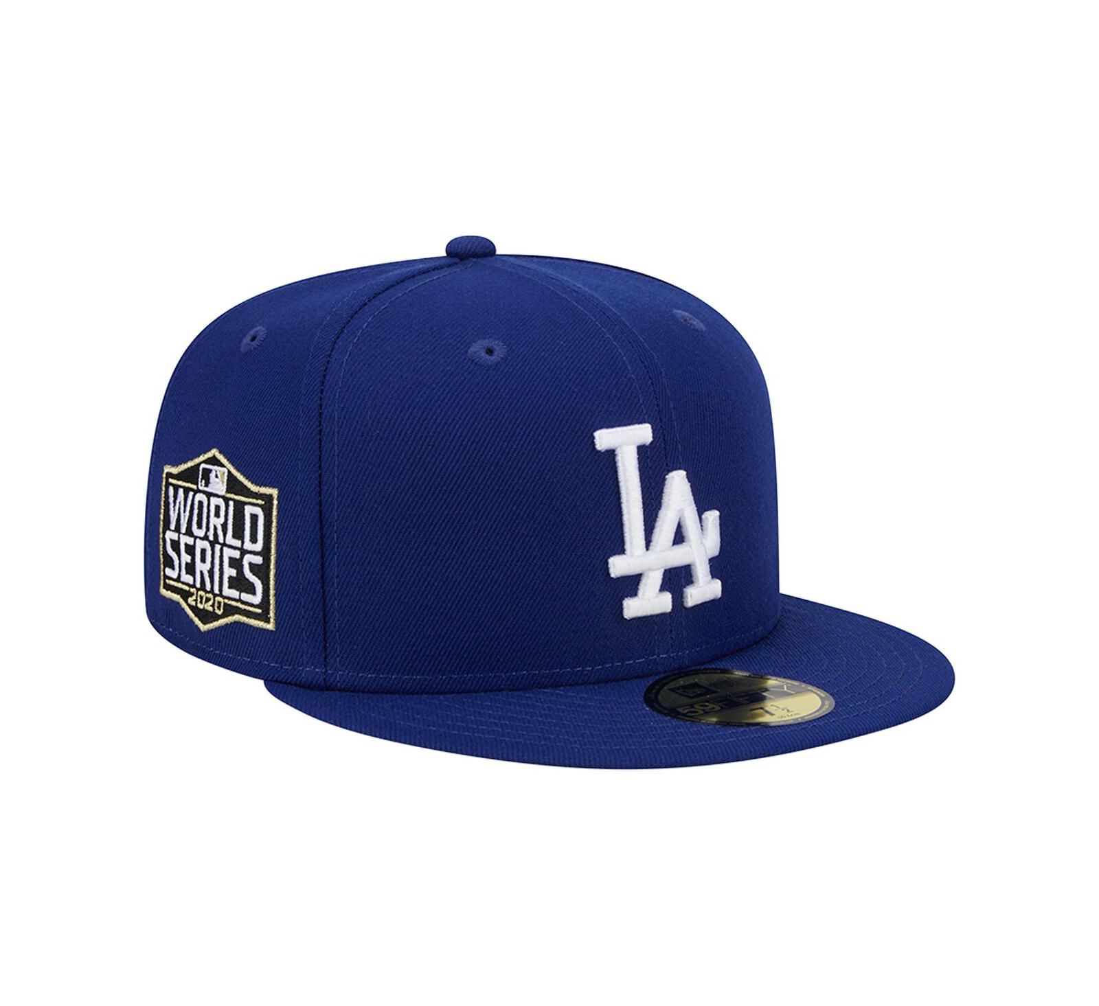 Men's New Era Royal Los Angeles Dodgers 2020 World Series Team Color 59FIFTY Fitted Hat