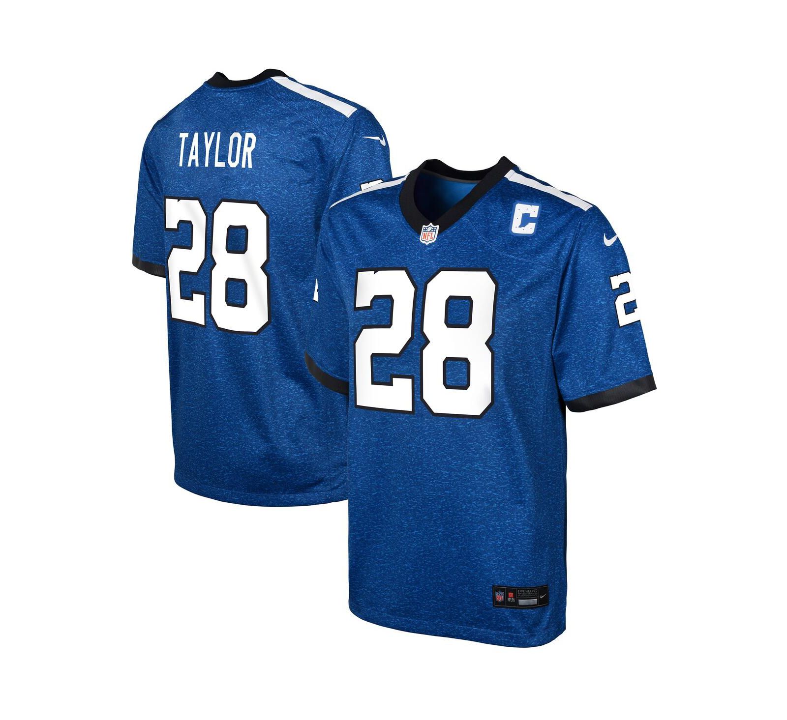 Nike Big Boys Jonathan Taylor Indianapolis Colts Indiana Nights Alternate Game Jersey