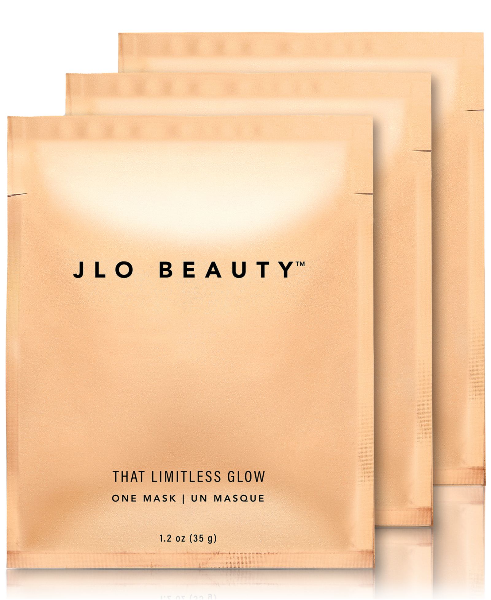 Тканевые маски для лица JLo Beauty That Limitless Glow, 3 шт.