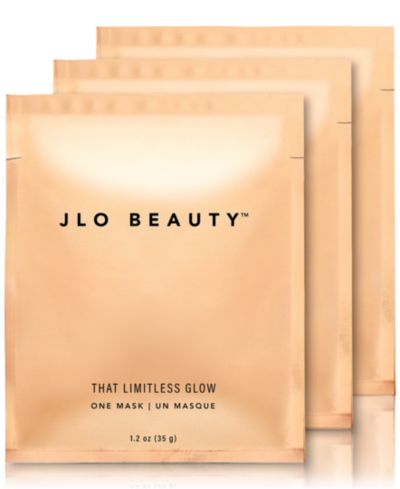 Тканевые маски для лица JLo Beauty That Limitless Glow, 3 шт.