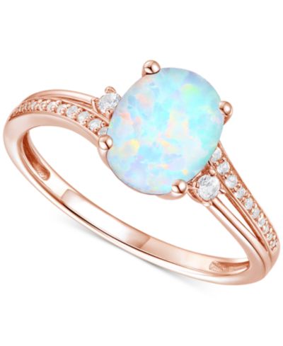 Amethyst (1-1/2 ct. t.w.) & Lab-Grown White Sapphire (1/8 ct. t.w.) Swirl Ring in 14k Gold-Plated Sterling Silver (Also in Additional Gemstones)