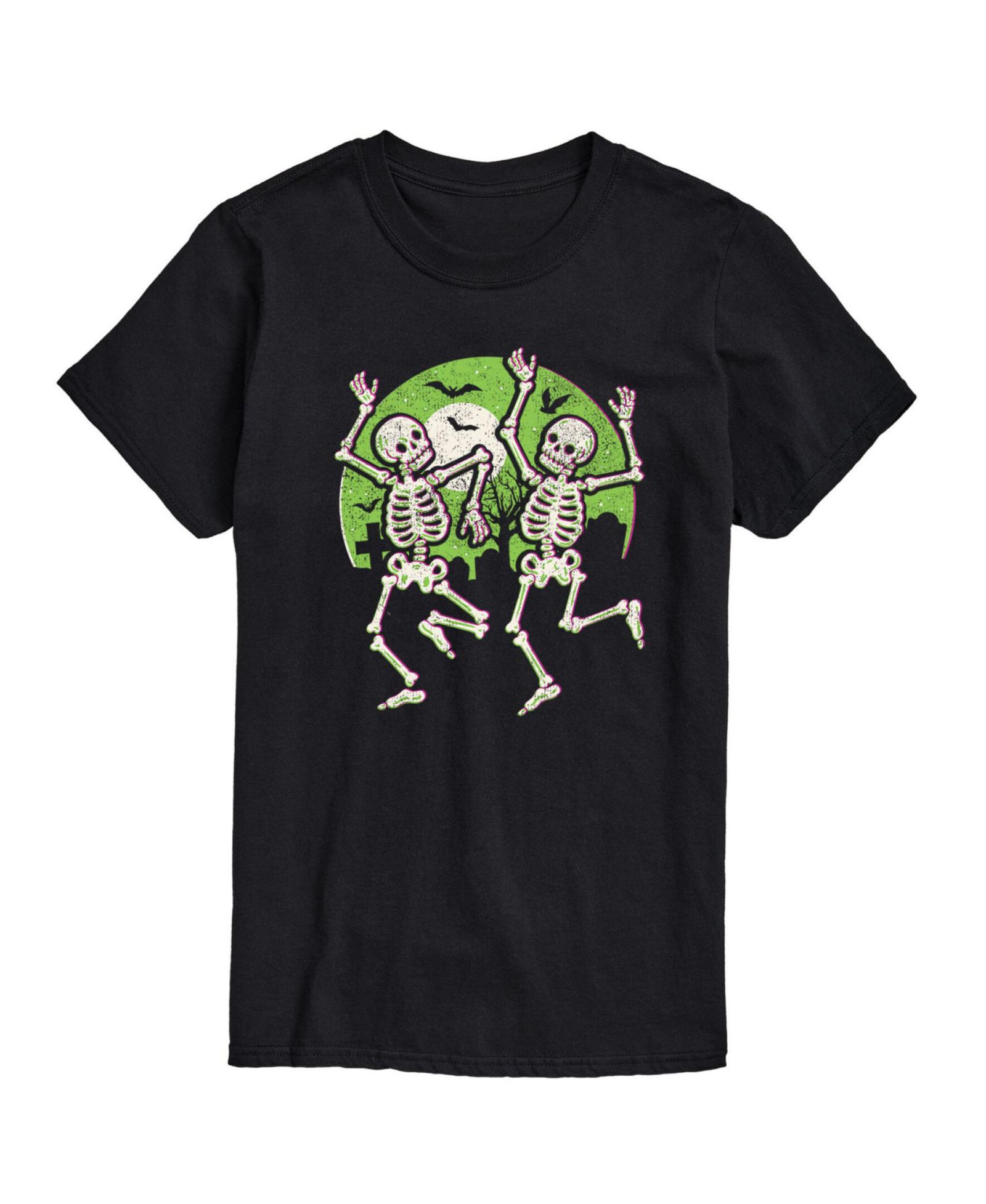 Мужская футболка Hybrid Apparel Skeletons Dancing с коротким рукавом