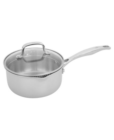 Henckels Clad H3 Stainless Steel 2-Qt Saucepan with Lid