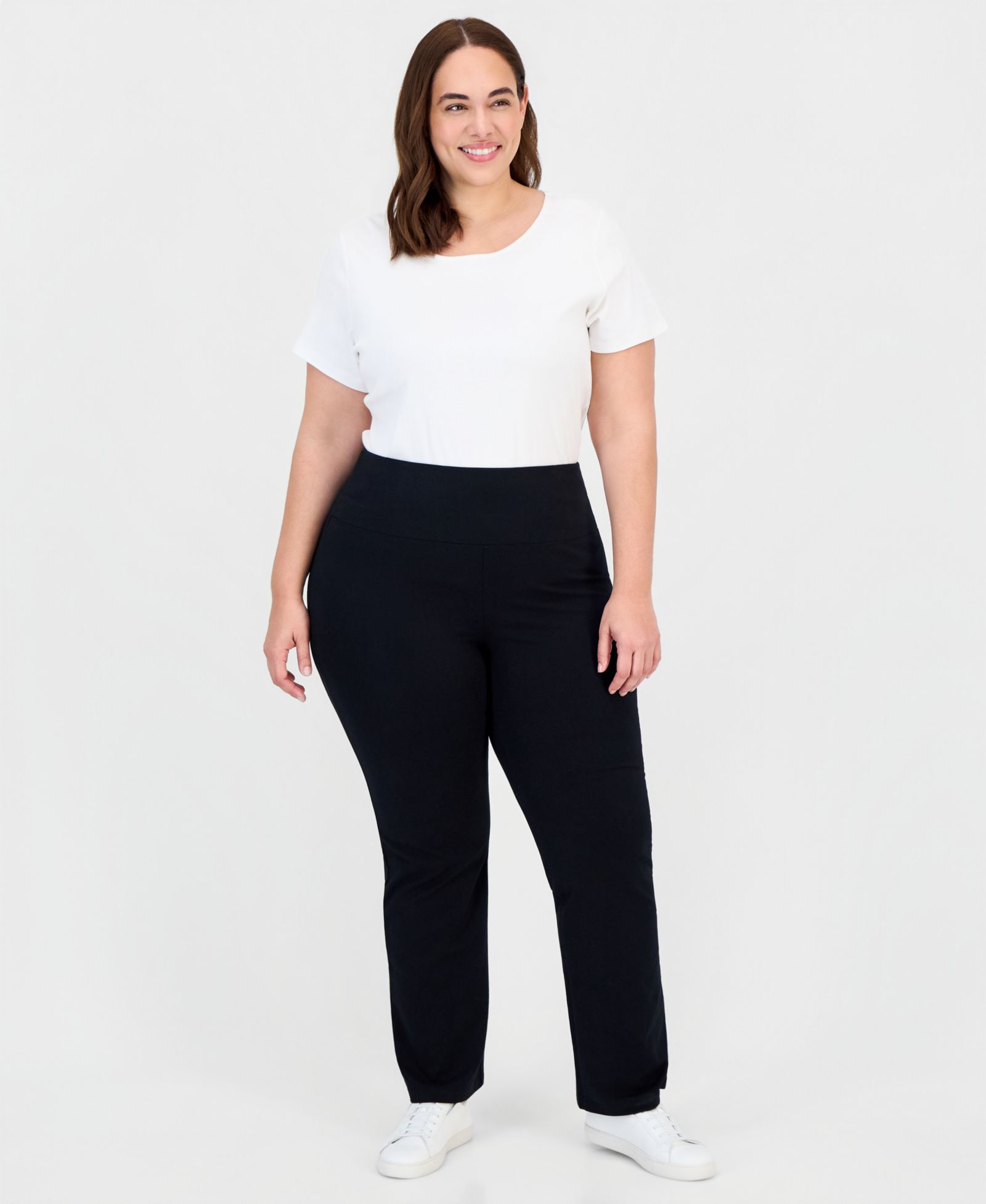 Style & Co Plus Size High-Rise Bootcut Leggings, Macy's Exclusive