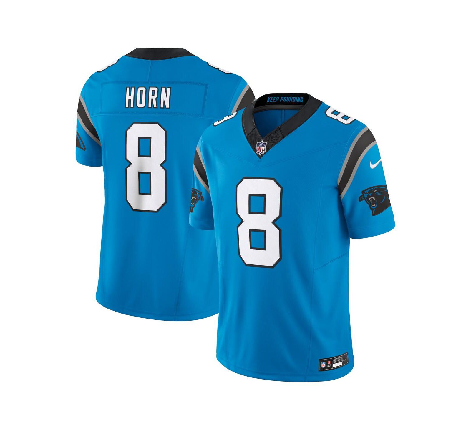 Джерси Nike Men's Jaycee Horn Carolina Panthers Vapor F.U.S.E. Limited