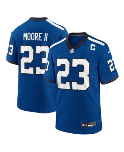 Мужская игровая джерси Nike Kenny Moore II Royal Indianapolis Colts Indiana Nights Alternate