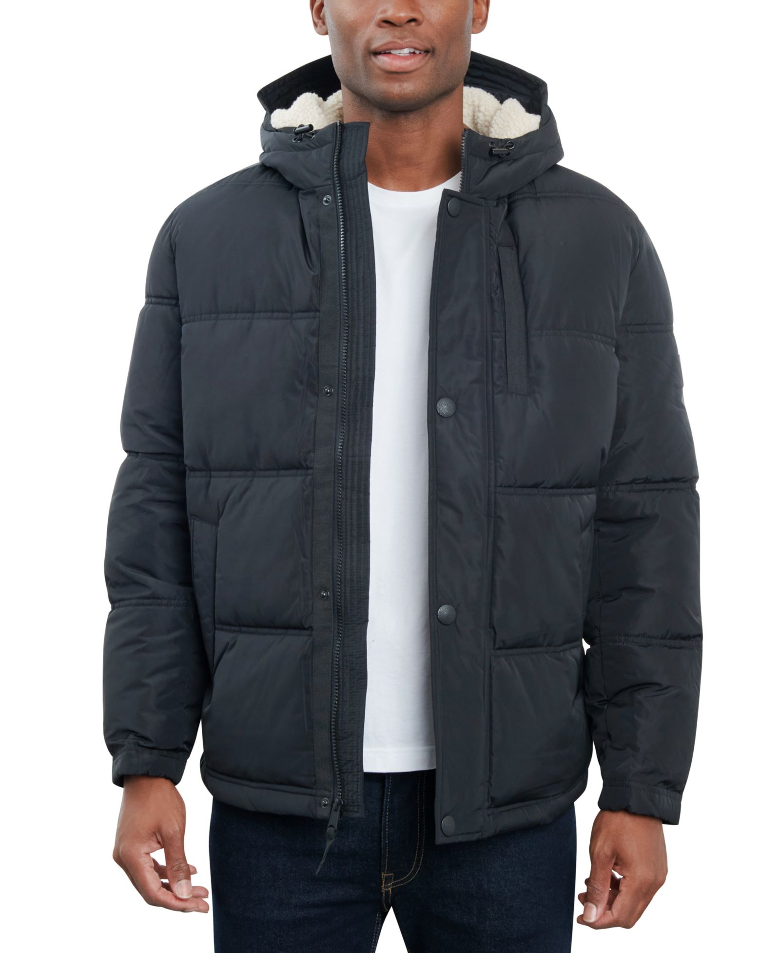 Мужская парка Lucky Brand с подкладкой из флиса