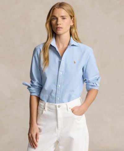 Polo Ralph Lauren Женская рубашка Oxford Slim-Fit