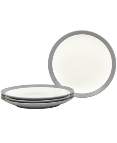 Noritake Colorwave Curve Set Of 4 Salad Plates, 8-1/2"