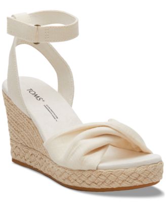 Женские сандалии-эспадрильи TOMS Marisela Twist Platform Wedge