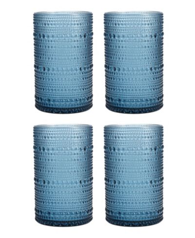 Набор стаканов для напитков Fortessa Orbetto Outdoor, 13 Oz, 4 штуки