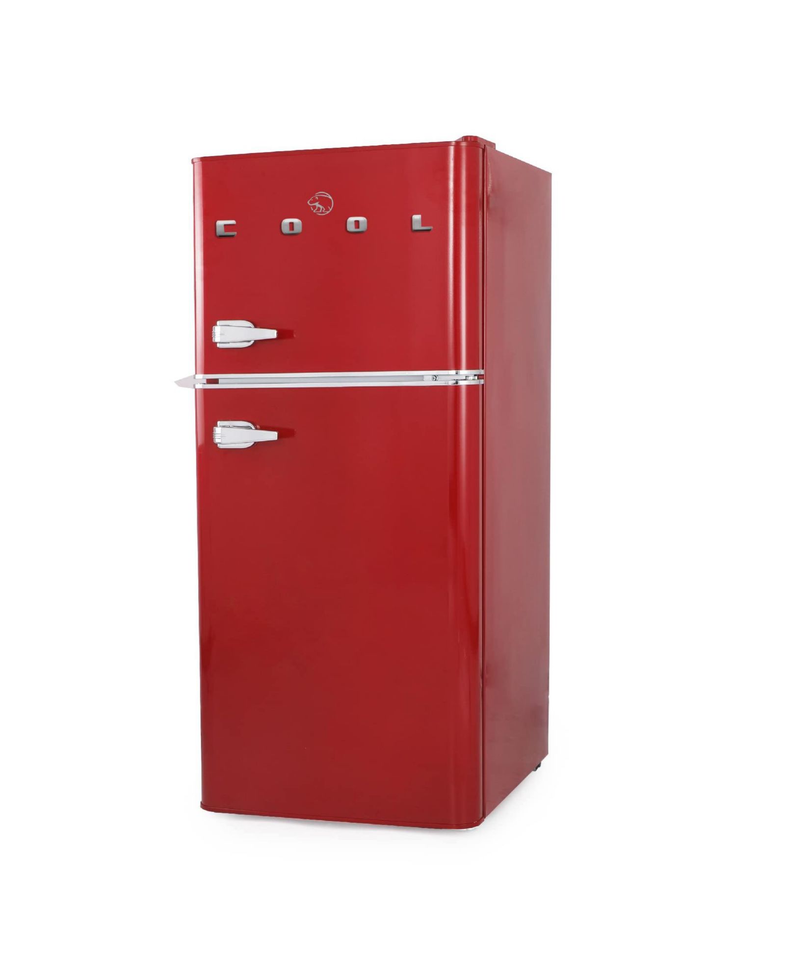 Холодильник с морозильной камерой Commercial Cool 4.5 Cu. Ft., красный