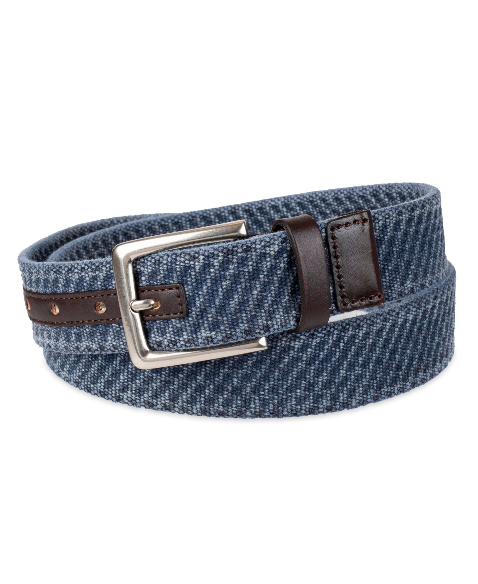 35MM Tommy Bahama Men's Casual Textured Canvas Web Belt
