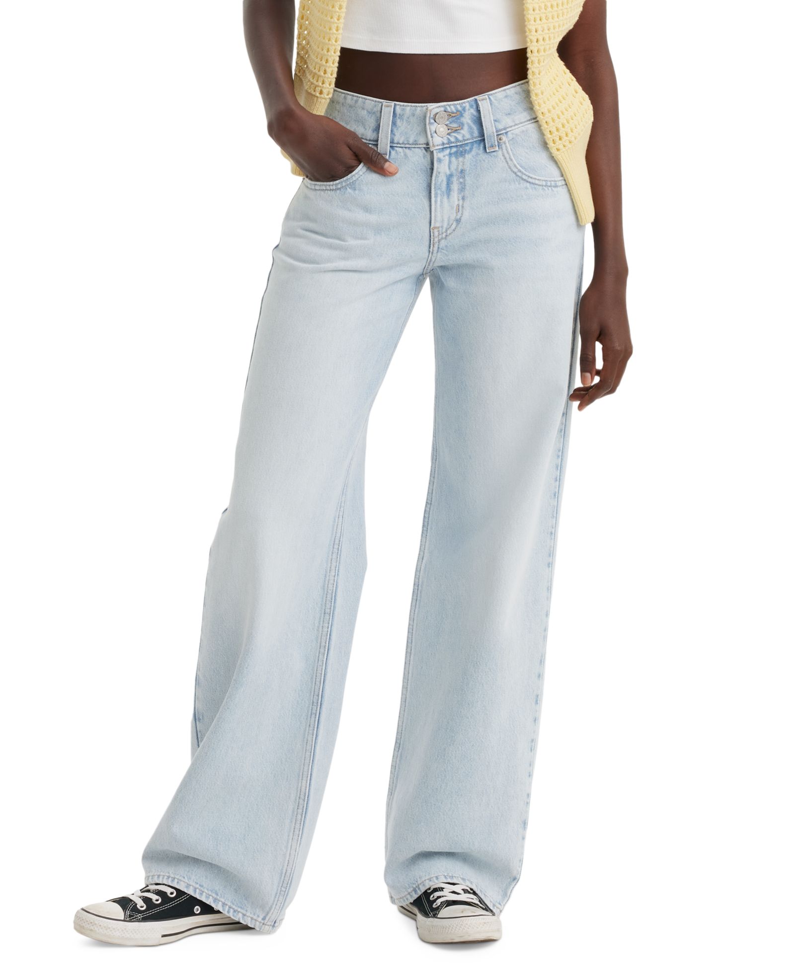 Levi's® Women's Super-Low Double-Button Relaxed-Fit Denim Jeans