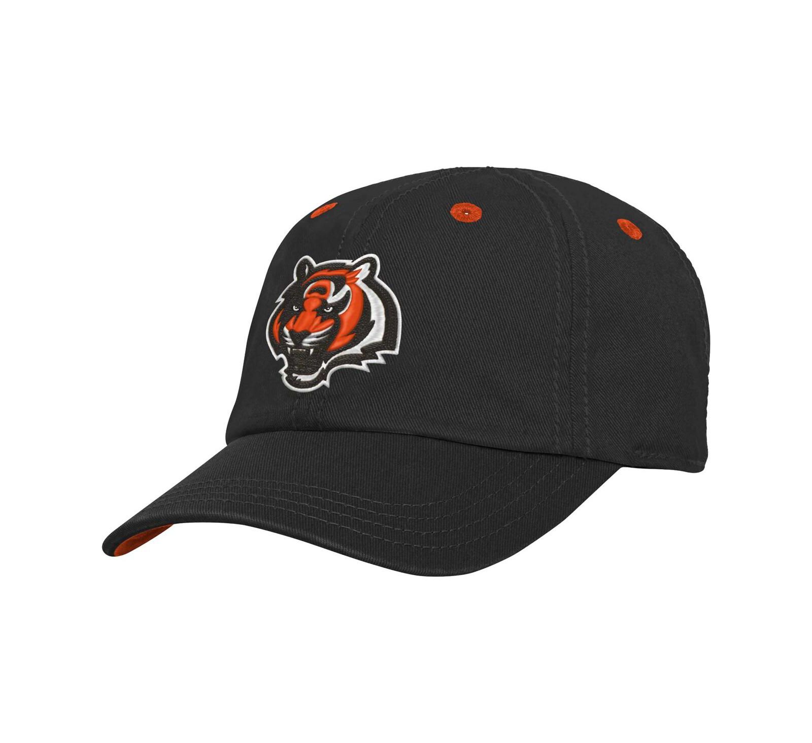 Кепка Outerstuff Boys and Girls Infant Black Cincinnati Bengals Team Slouch Flex Hat