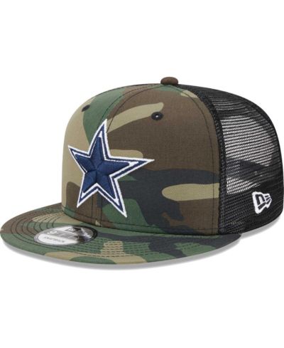 Мужская кепка New Era Camo Dallas Cowboys Main Trucker 9FIFTY Snapback