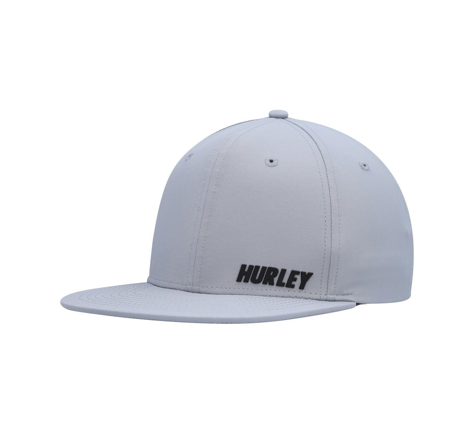 Men's Hurley Gray Phantom Ridge Zipperback Adjustable Hat