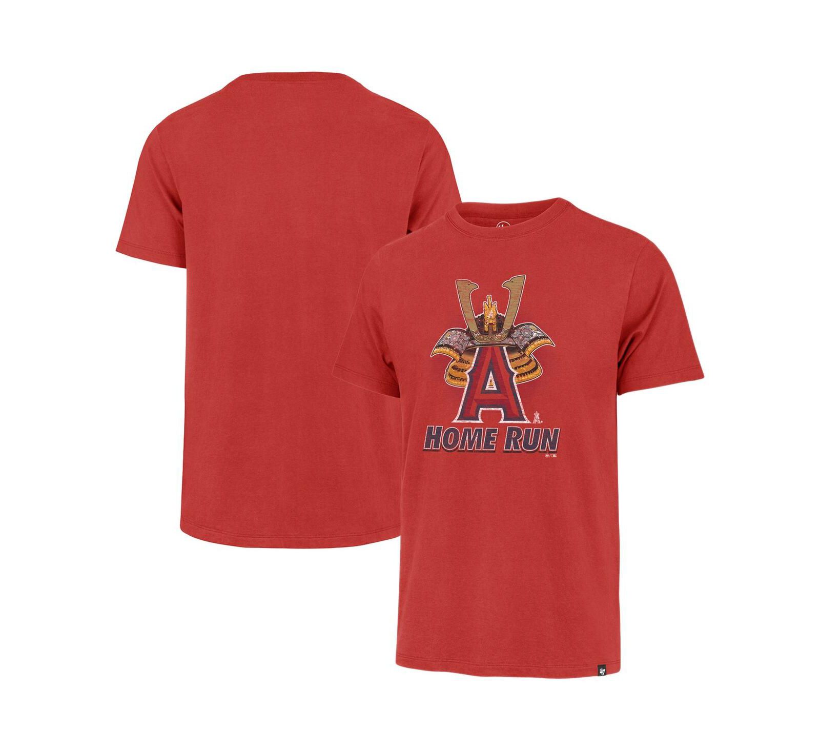 Мужская футболка '47 Brand Red Los Angeles Angels HR Celebration