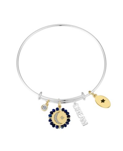 Браслет Unwritten с луной и звездами из серебра и золота 14K