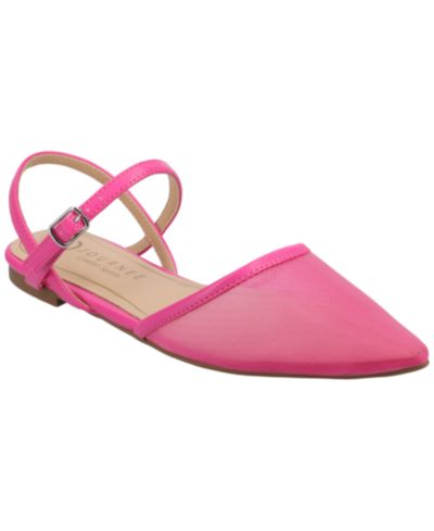 Journee Collection Женские Martine Strappy Pointed Toe Flats