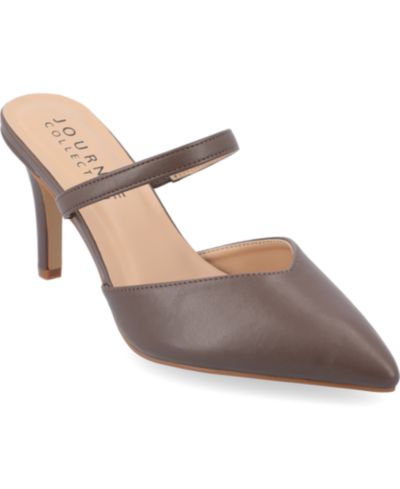 Женские туфли-лодочки Journee Collection Yvon Pointed Toe Slip On